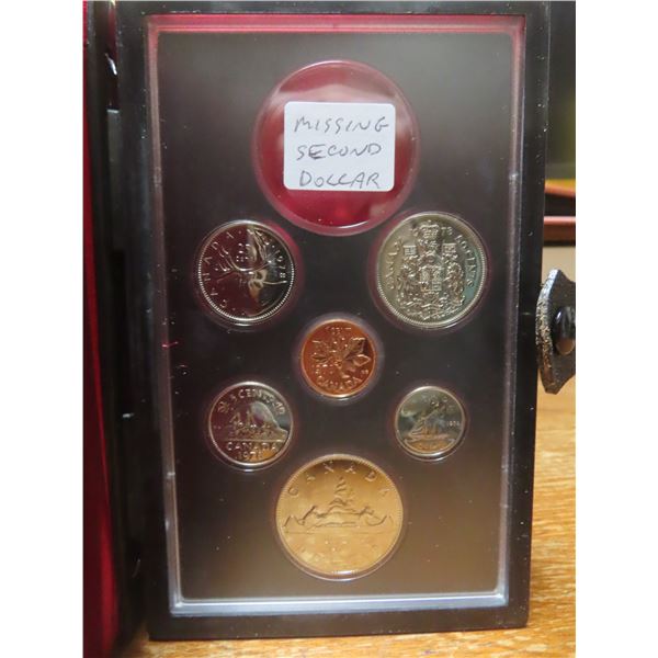 1978 canadian year set-missing second dollar