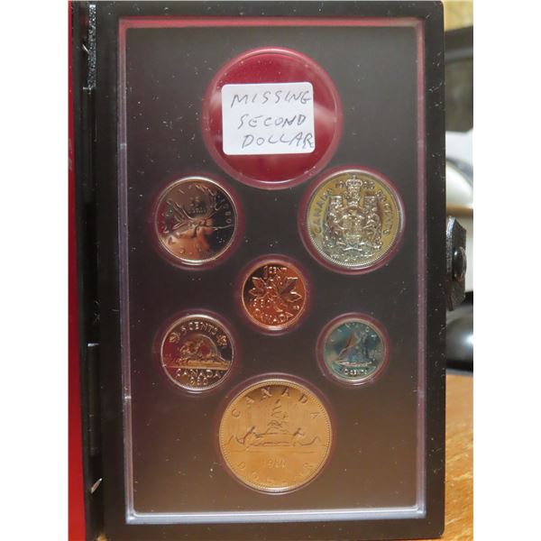 1980 canadian year set- missing second dollar