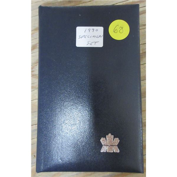 1990 canadian specimen set