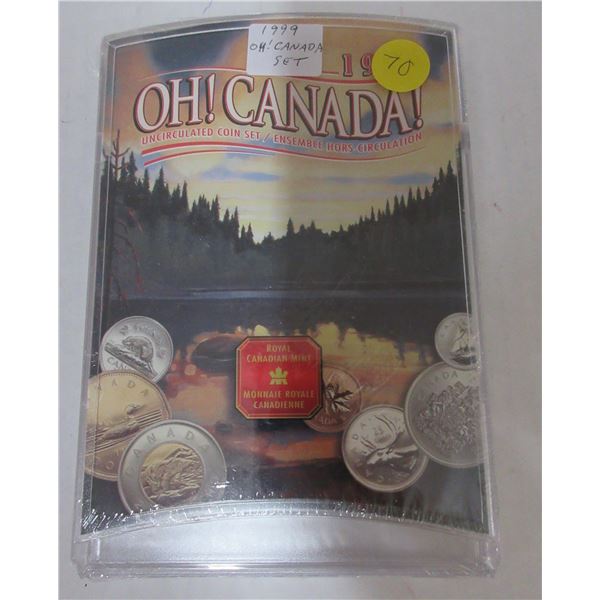 1999 canadian "OH! Canada " uncirculated set