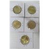 Image 4 : 5 canadian special loonies- various years