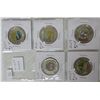 Image 2 : 10 differnet coloured toonies- various years