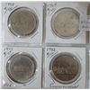Image 2 : 8 canadian nickel dollars- various years