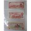 Image 2 : 1954 ,1974 and 1986 canadian 2 dollar bills