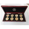 Image 2 : 8 bradford authenticated lady diana crowns in wooden box