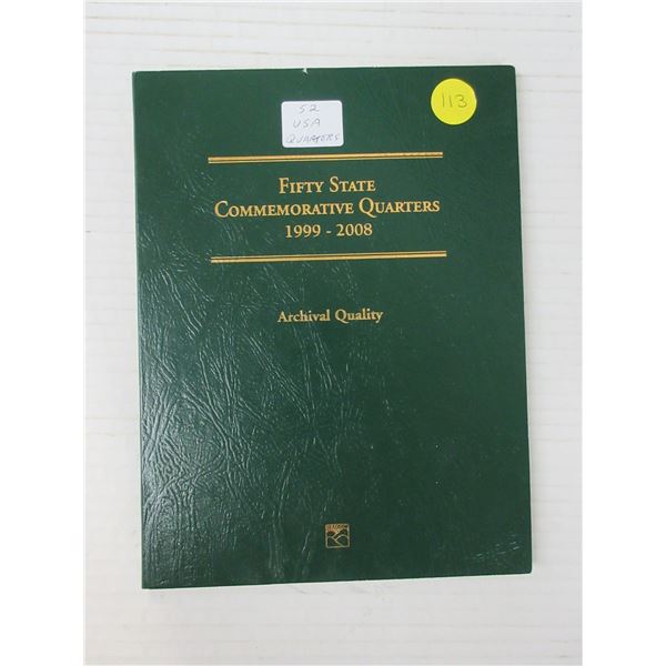 50 state commemorative quarters & 2 obverse quarters