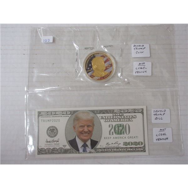 Donald trump coin and bill not legaL tender