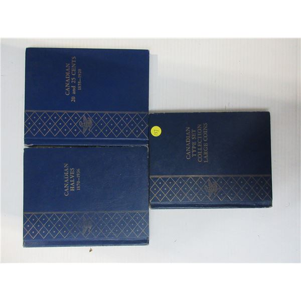 Lot of 3 blue albums