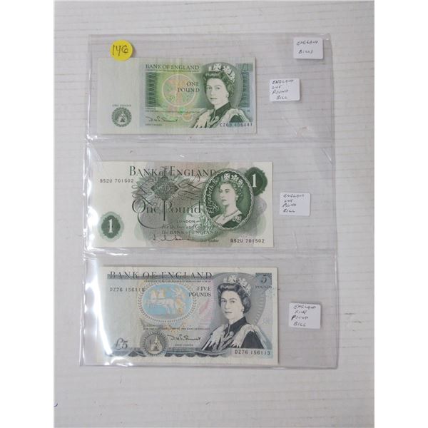 Lot of england bills