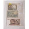 Image 1 : Lot of 3 france bills