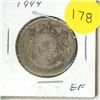 Image 1 : 1944 Canadian Silver 50 Cents Coin.