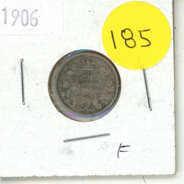 1906 Canadian 10 Cents.