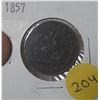 Image 1 : 1857 Bank of Upper Canada Half Penny Bank Token.
