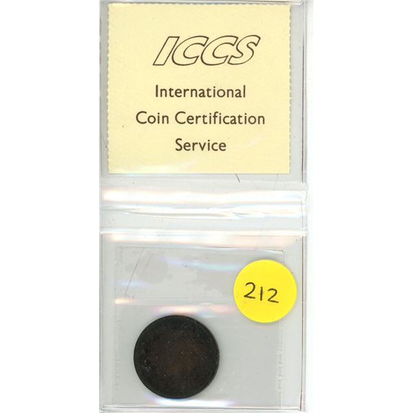 ICCS - NFLD 1885 1 Cent G-4