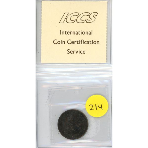 ICCS - 1891 1 Cent VF-30