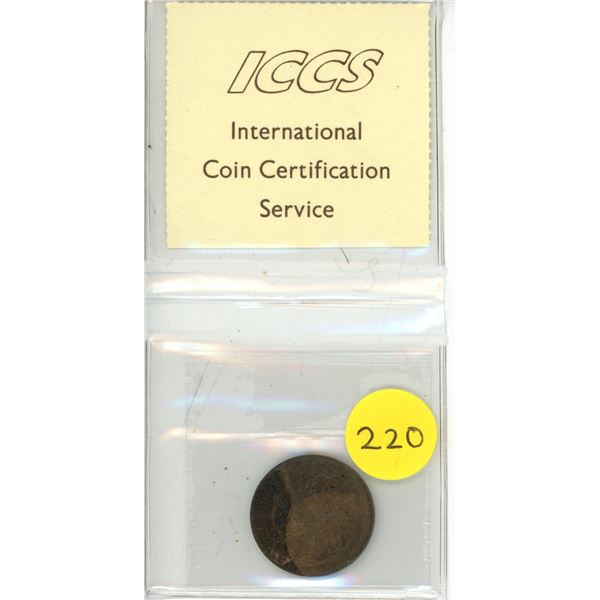 ICCS - NFLD 1917C 1 Cent VF-30