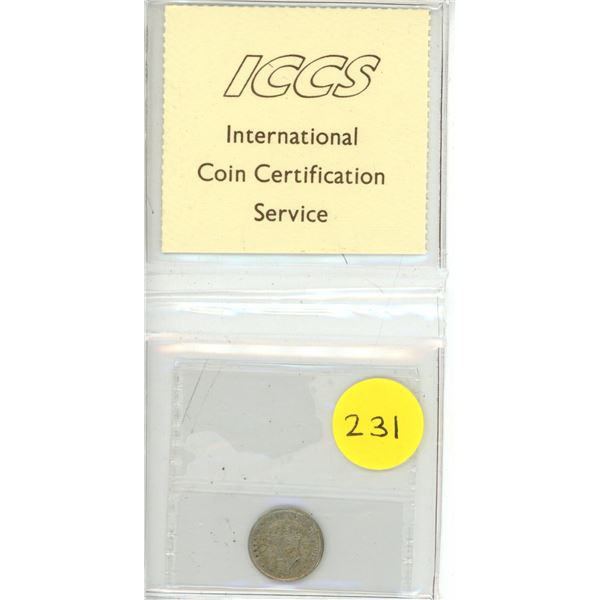 ICCS - NFLD 1945C 5 Cent EF-40