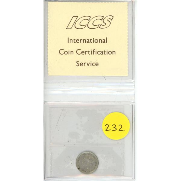 ICCS - NFLD 1947C 5 Cent VF-30