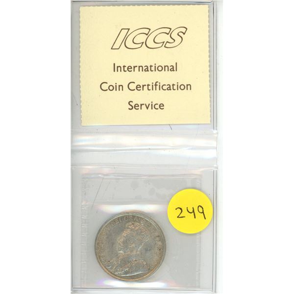 ICCS - NFLD 1919C 50 Cent EF-40