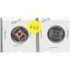 Image 1 : (2) 2015 Canadian 25 Cents Coin.