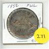 Image 1 : 1952 Canadian One Dollar.