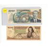 Image 1 : Lot of 2 Mexico Currency.