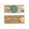 Image 2 : Lot of 2 Mexico Currency.