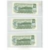 Image 2 : (3) 1973 Canadian One Dollar in Sequence.