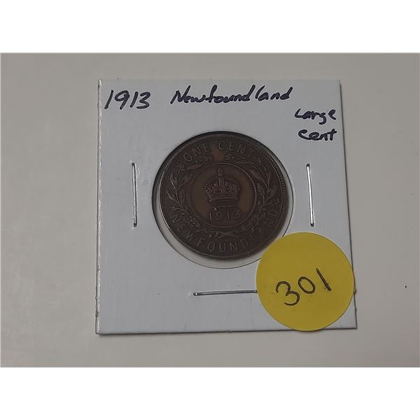 1913 Newfoundland One Cent