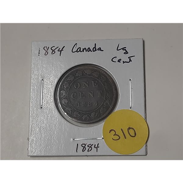 1884 Canada Large Cent