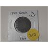 Image 1 : 1884 Canada Large Cent
