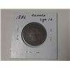 Image 2 : 1886 Canada Large Cent