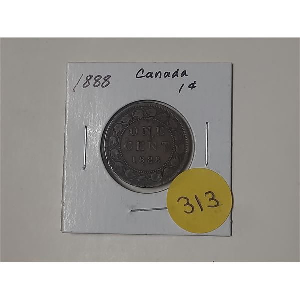 1888 Canada Large Cent