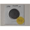 Image 1 : 1896 Canada Large Cent