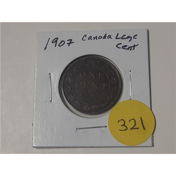 1907 Canada Large Cent