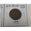 Image 5 : Lot of 4 Canada Large Cents:  1916 - 1919