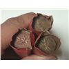 Image 3 : Lot of 3 Rolls Canada Pennies:  1949, 1951 & 1952