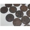 Image 7 : Collection of 50 British Coins:  Assorted Years (1800s - 1960s) & Varieties (Half Penny, One Penny, 