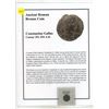 Image 1 : 351-354 A.D. Roman Bronze Constantius Gallis Caesar Coin, COA