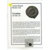 Image 1 : 367-383 A.D. Roman Bronze Gratian Coin, COA