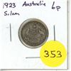 Image 1 : 1923 Australia Silver 6 Pence