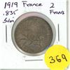 Image 1 : 1919 Frane Silver 2 Francs
