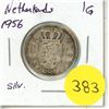 Image 1 : 1956 Netherlands Silver 1 Gulden