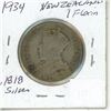 Image 2 : 1934 New Zealand Silver 1 Florin