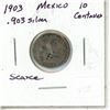 Image 2 : 1903 Cn Mexico Silver 10 Centavos