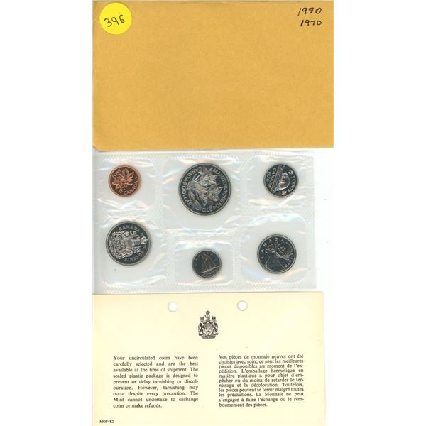 1970 Canada UNC Year Set