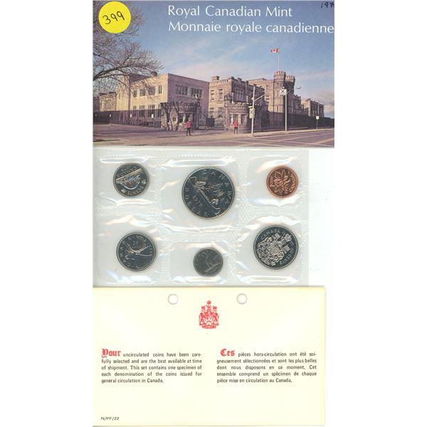 1975 Canada UNC Year Set