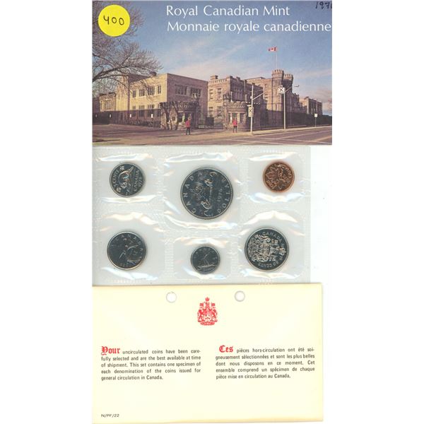 1976 Canada UNC Year Set