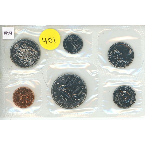 1979 Canada UNC Year Set