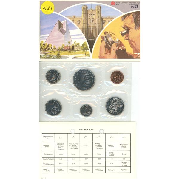 1983 Canada UNC Year Set